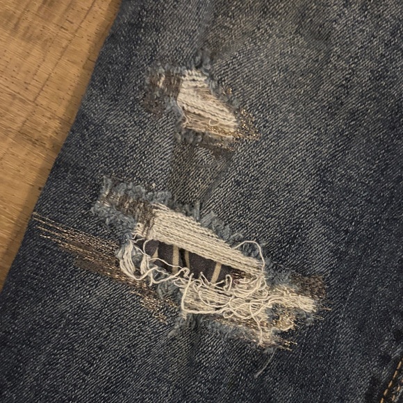 Women's WHBM Dark Blue Skinny Jeans - Picture 5 of 13